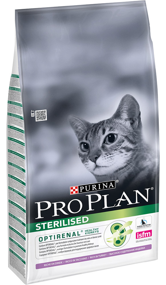 Image сухой корм для кошек Purina Pro Plan Sterilised Feline Turkey 0,4 кг