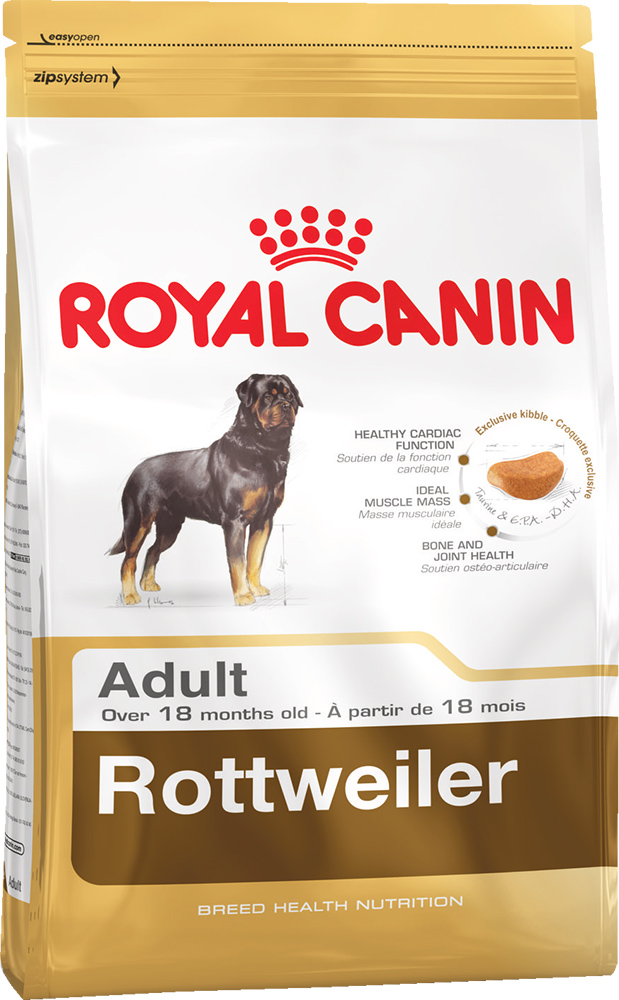 Image сухой корм для собак Royal Canin Rottweiler Adult 12 кг