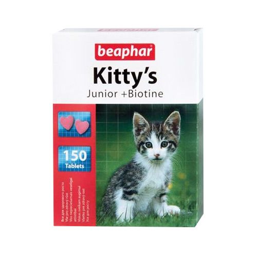 Image BEAPHAR Витамины для котят &quot;Kitty's Junior&quot; 150шт