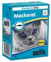 Image bozita Feline with Makerel кусочки в желе для кошек (со скумбрией) 370 гр. арт. 13.461