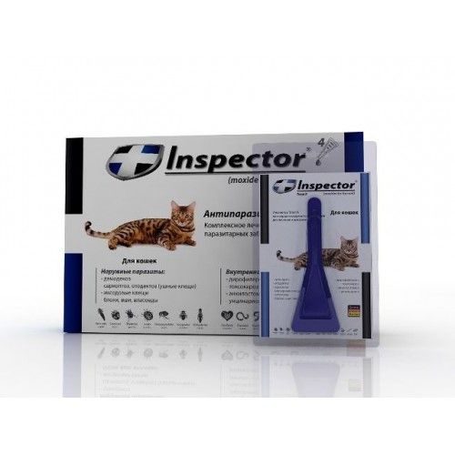 Image капли для кошек INSPECTOR