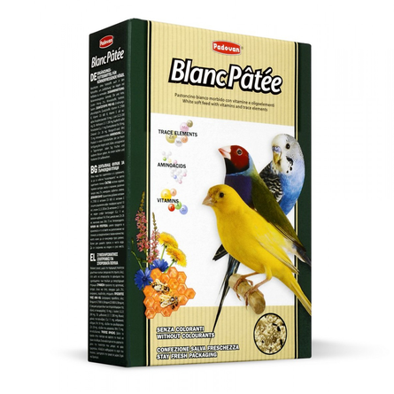Image padovan BLANC PATEE дополнительный медовый корм для птиц, 300 гр
