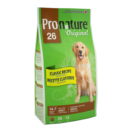 Image pronature Holistic GRAIN FREE Нордико Беззерновой сухой корм для взрослых собак средних и крупных пород (крупная гранула с индейкой), 340 гр