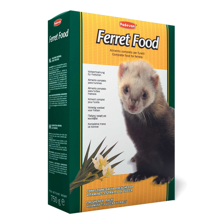 Image padovan Ferret Food Сухой корм для взрослых хорьков, 750 гр