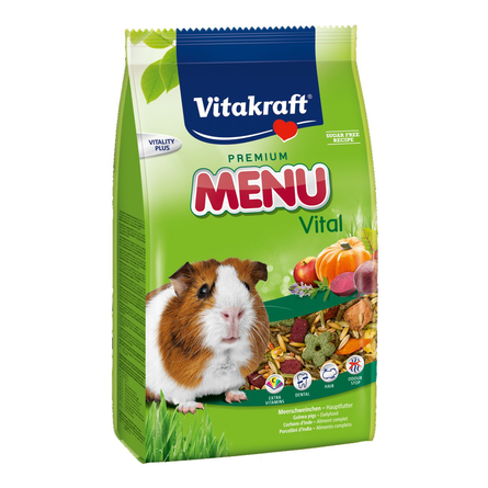 Image vitakraft Menu Vital Сухой корм для взрослых морских свинок, 1 кг