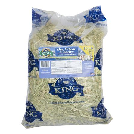 Image alfalfa King Сено для мелких животных c зернами овса, пшеницы и ячменя, 4,54 кг