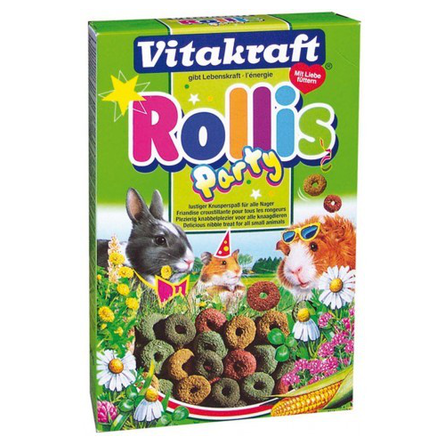 Image vitakraft Rollis Party Сухой корм для взрослых грызунов (универсальный), 500 гр