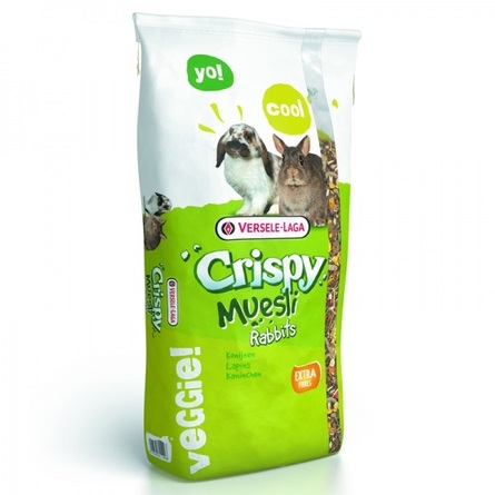 Image versele Laga Crispy Muesli Rabbits Сухой корм для взрослых кроликов, 20 кг