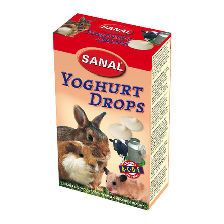 Image SANAL "Yoghurt Drops" лакомство с йогуртом для кроликов , 45 гр