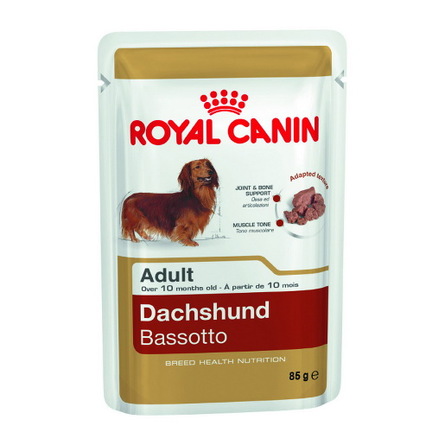 Image royal Canin Mini Dachshund Паштет для взрослых такс, 85 гр