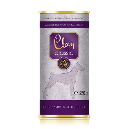 Image консервы Dr. Alder's Dog Garant для взрослых собак с рубцом 1230 гр х 12 шт