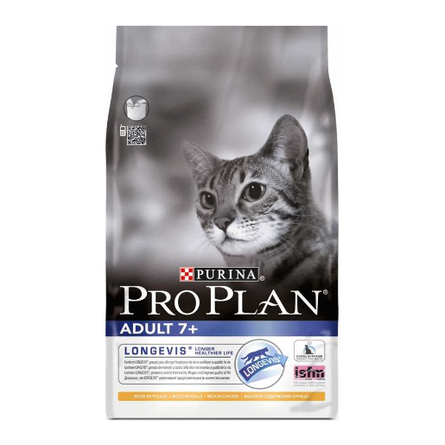 Image proPlan Vital Age 7+ Сухой корм для пожилых кошек (с курицей и рисом), 1,5 кг