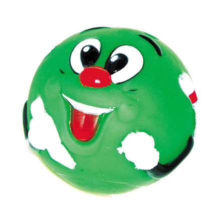 Image dezzie Игрушка для собак ''Зеленый мяч с улыбкой''