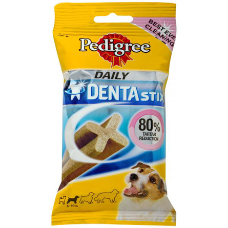 Image pedigree Dentastix лакомство для зубов для собак мелких пород, 45 гр