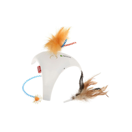 Image giGwi PetDroid Feather Spinner интерактивная игрушка для кошек