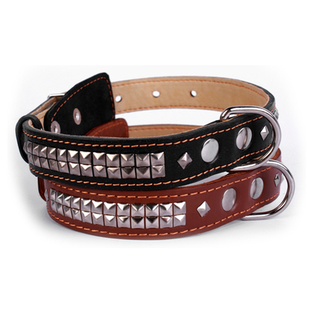 Image collar Ошейник-удавка для собак "Glamour", ширина 8 мм, длина 40 см, оранжевый