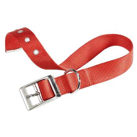 Image coLLaR Ошейник "Glamour" для собак, со стразами "Цветочек", ширина 2 см, длина 30-39 см, розовый