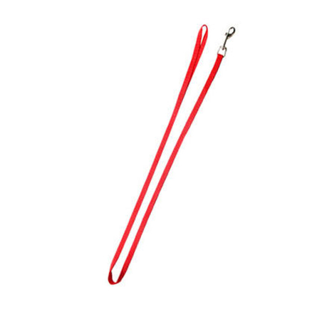 Image giGwi Поводок нейлоновый для собак, ширина 2,5 см, длина 1,2 м, красный