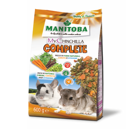 Image MANITOBA MY CHINCHILLA COMPLETE Корм для шиншилл, 600 гр