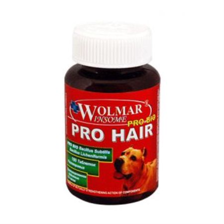 Image WOLMAR Витамины для кожи и шерсти у щенков и собак &quot;BIO PRO HAIR&quot; 180таб.