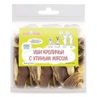 Image dog Fest Уши кроличьи с утиным мясом 500 гр. арт. 210.057