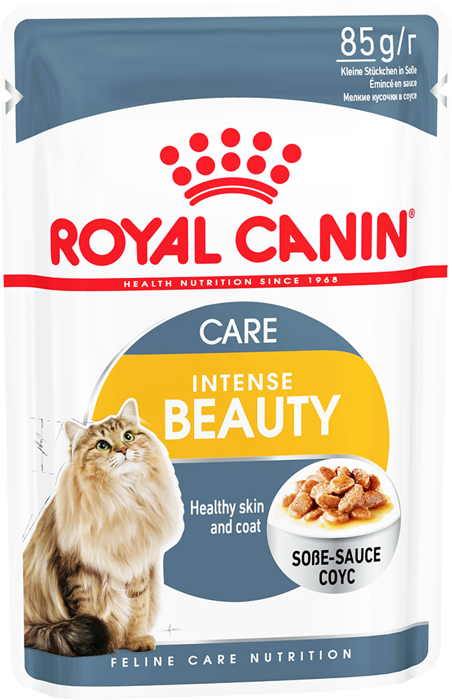 Image влажный корм для кошек Royal Canin Intense Beauty пауч 0,085 кг