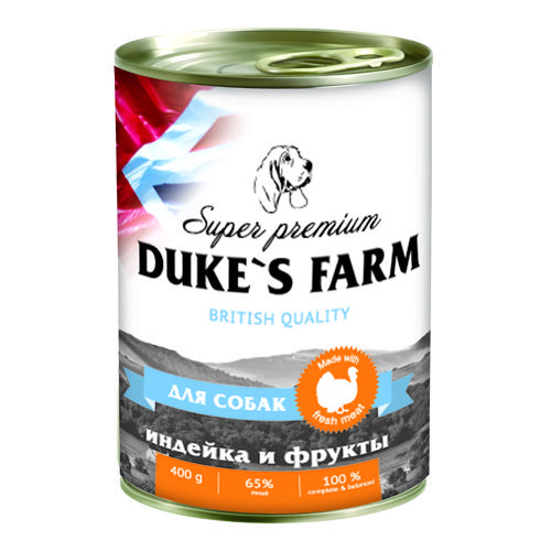 Image корм для собак DUKE'S FARM