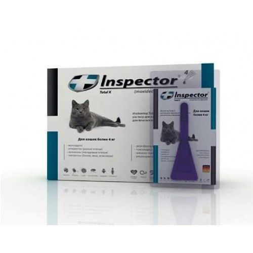 Image капли для кошек INSPECTOR