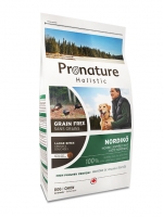 Image pronature Holistic Grain Free Nordiko «Северная диета» полноценный беззерновой сухой корм для собак (крупная гранула) 12 кг. арт. 102.3107