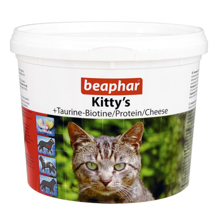 Image beaphar Kitty's Mix Витаминизированное лакомство для кошек (дополнительный комплекс), 750 таблеток