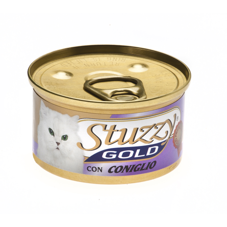 Image stuzzy Gold Мусс для взрослых кошек (с кроликом), 85 гр