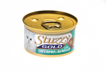 Image stuzzy Gold Мусс для взрослых кошек (с индейкой и ягненком), 85 гр