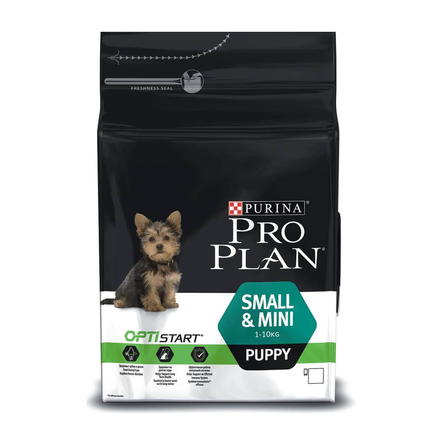 Image pro Plan Small & Mini Puppy Сухой корм для щенков мелких пород (с курицей и рисом), 3 кг