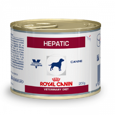 Image royal Canin Hepatic Влажный лечебный корм для собак при заболеваниях печени, 200 гр