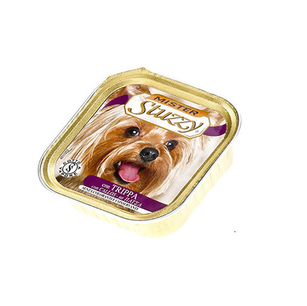 Image mister Stuzzy Dog Кусочки филе в паштете для взрослых собак всех пород (с рубцом), 150 гр