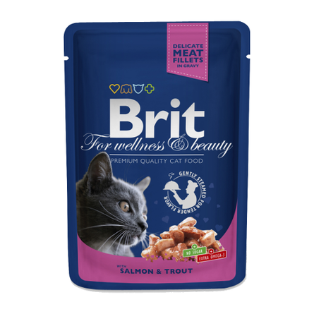 Image purina Veterinary Diets Renal Function Влажный лечебный корм для кошек при заболеваниях почек (с лососем), 85 гр