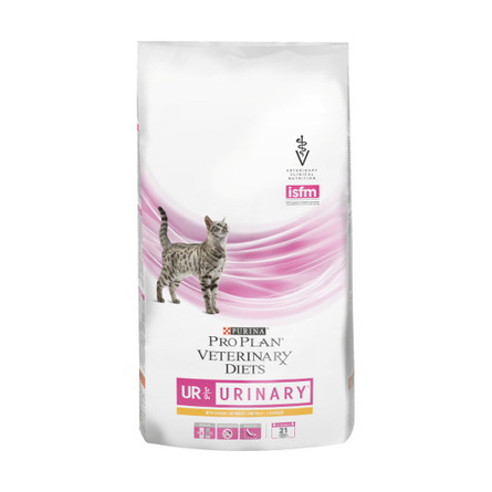 Image purina Veterinary Diets Urinary Сухой лечебный корм для кошек при заболеваниях мочевыводящих путей (с курицей), 1,5 кг
