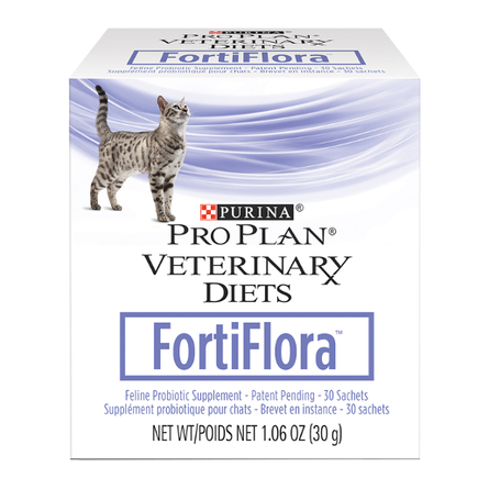 Image purina Fortiflora Кормовая добавка для кошек при заболеваниях ЖКТ и приёме антибиотиков, 30 гр