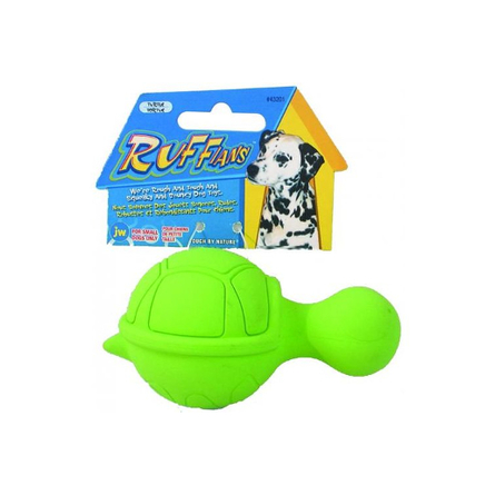 Image j.W.Pet Ruffians Turtle Игрушка для собак ''Черепашка с пищалкой''