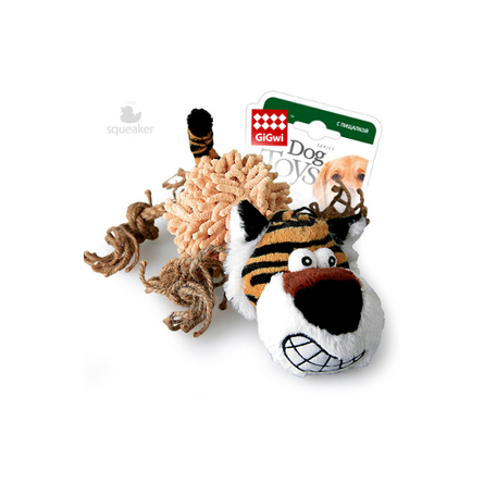 Image giGwi Dog Toys игрушка для собак, тигр