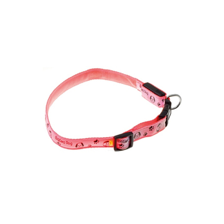 Image collar Шлейка с поводком для собак, обхват шеи 26-36 см, обхват груди 34-43 см, ширина 1,2 см, длина поводка 1,3 м, коричневая