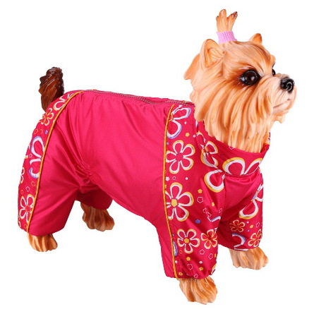 Image dogModa Куртка "Аляска" для собак, длина спины 20 см, обхват шеи 21 см, обхват груди 31 см, девочка