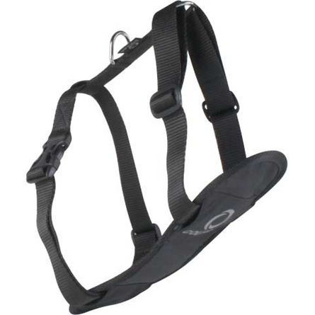 Image collar Dog Extreme Comfort Шлейка регулируемая для собак, обхват 70-100 см, ширина 3 см, черная