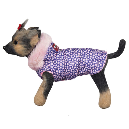 Image dogModa Куртка "Аляска" для собак, длина спины 32 см, обхват шеи 33 см, обхват груди 52 см, девочка