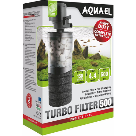 Image aquaEL TurboFilter 500 Внутренний фильтр для аквариумов от 80 до 150 л, 500 л/ч