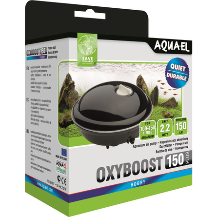 Image aquael Oxyboost 300 Plus Компрессор двухканальный для аквариумов 200-300 л, 300 л/ч