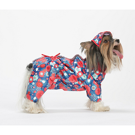 Image dogModa Куртка "Аляска" для собак, длина спины 20 см, обхват шеи 21 см, обхват груди 31 см, девочка