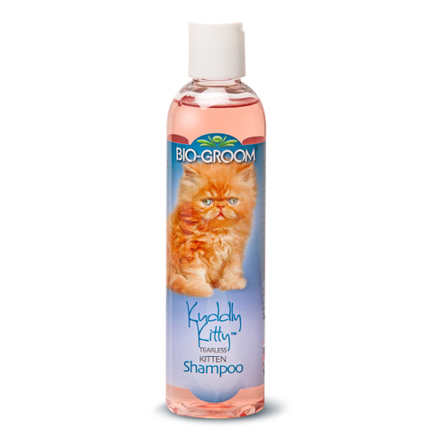 Image bio-Groom Kuddly Kitty Shampoo Шампунь-кондиционер без слёз для котят, 236 мл