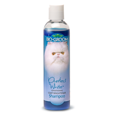 Image bio-Groom Purrfect White Shampoo Шампунь для кошек со светлой шерстью, 236 мл