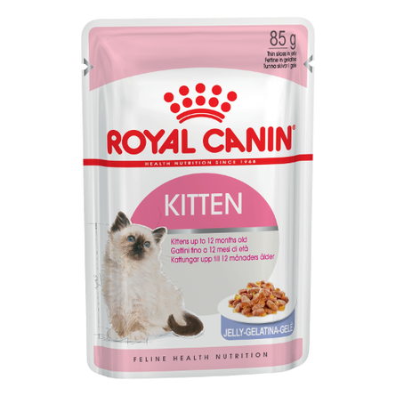 Image royal Canin Kitten Instinctive Кусочки паштета в желе для котят, 85 гр